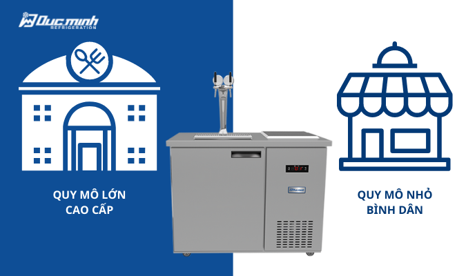 4 lý do khiến bạn lựa chọn tủ bia tích hợp lạnh nhanh tức thì