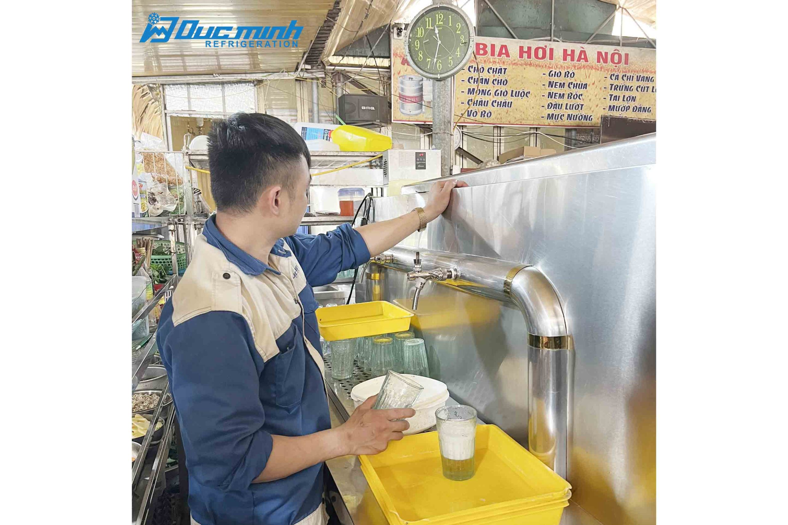 Bảo dưỡng tủ bia