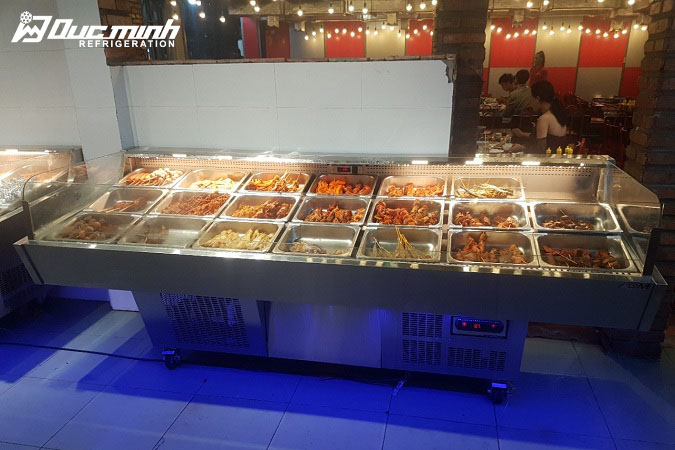 Tủ bàn Salad Đức Minh