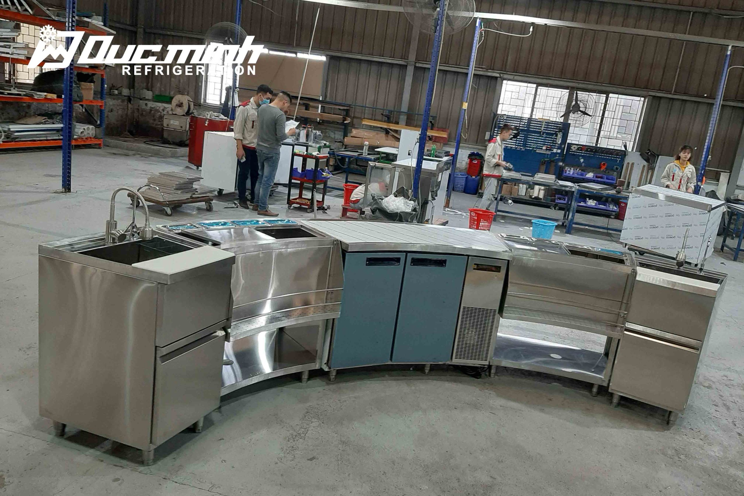 sản xuất thiết bị lạnh theo yêu cầu